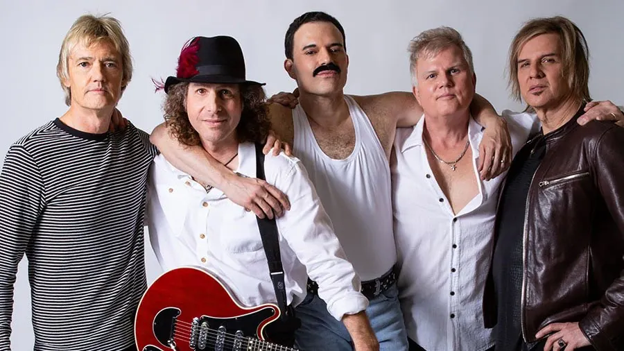 Bohemian Queen tribute band promo shot