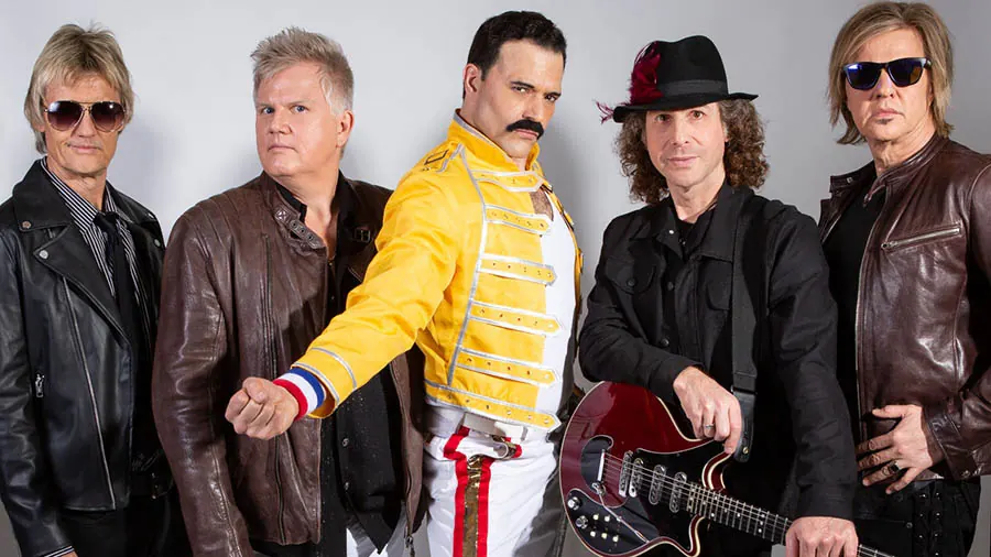 Bohemian Queen tribute band promo shot #2